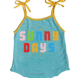Baby Sunny Days Terry Tank Rowdy Sprout