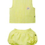 Kid Coco Yellow Checker Set Petite Hailey