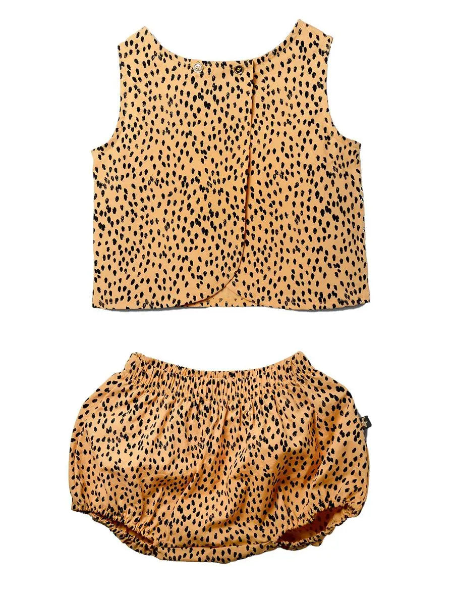 Kid Coco Yellow Dot Set Petite Hailey