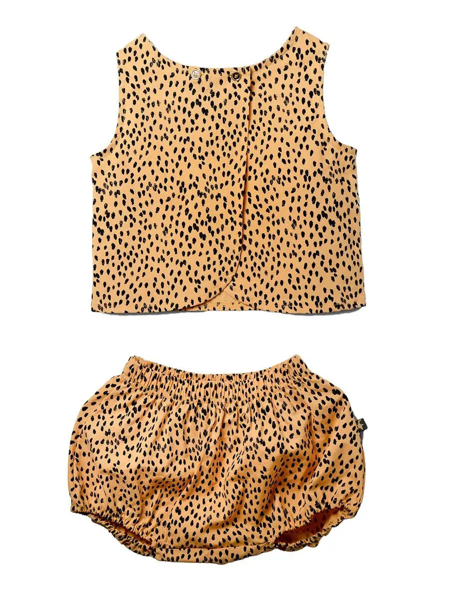 Kid Coco Yellow Dot Set Petite Hailey