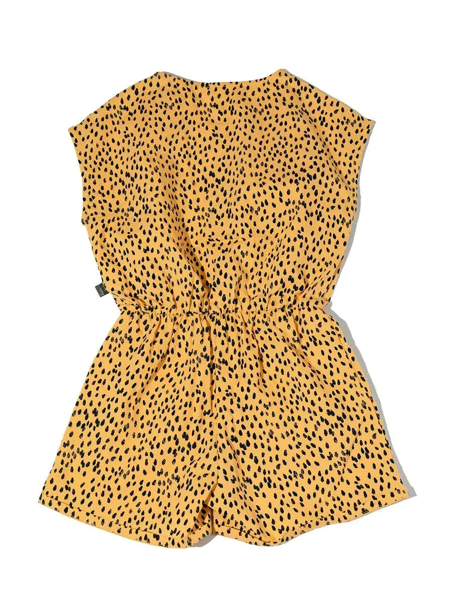 Toddler Coco Dot Yellow Playsuit Petite Hailey