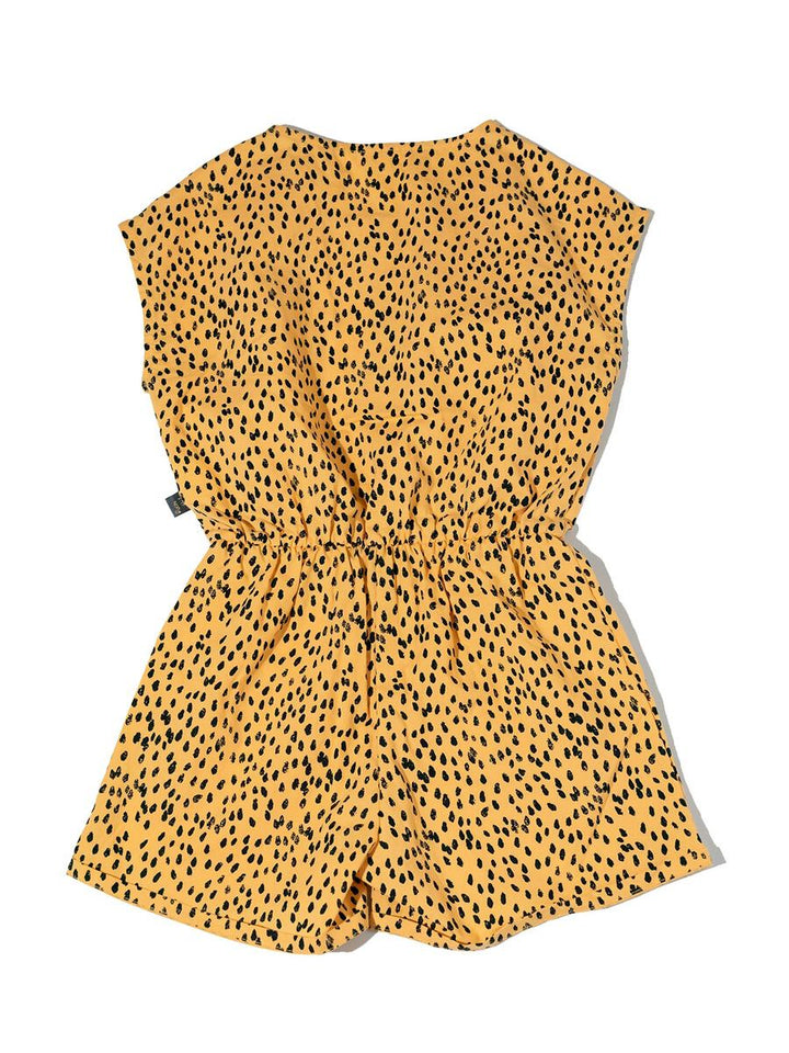Coco Dot Yellow Playsuit