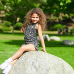 Kid Leopard Tanktop - Khaki Green Petite Hailey