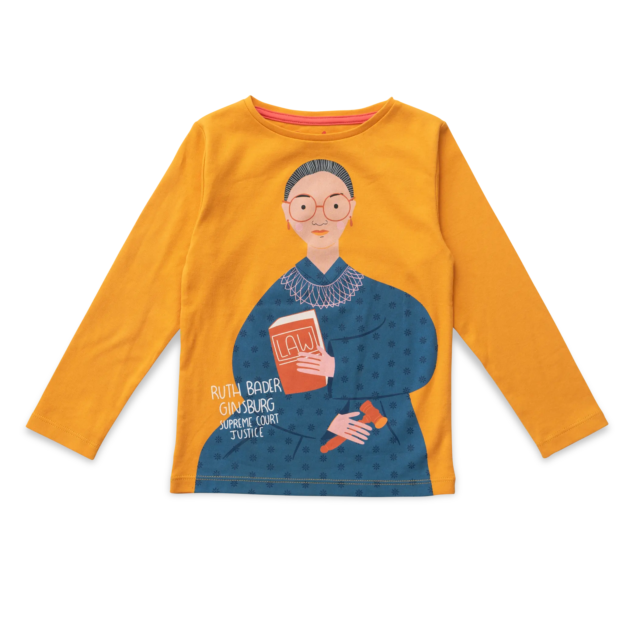 Toddler Ruth Bader Ginsburg LS Trailblazer Tee Piccolina Kids
