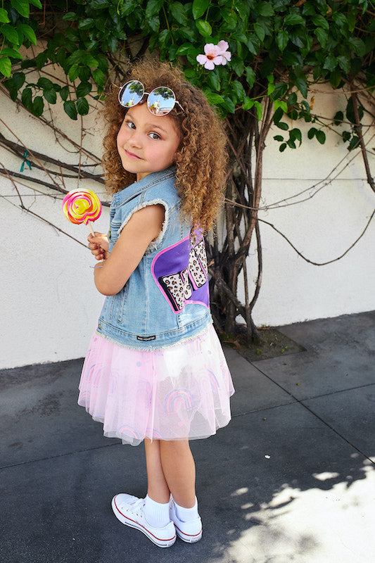 Glitter Rainbow Tutu Dress