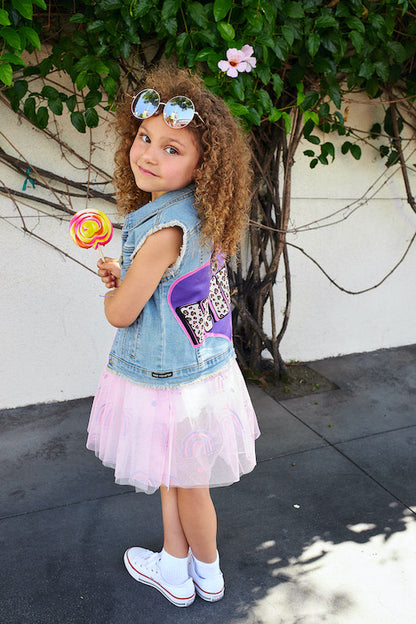 Glitter Rainbow Tutu Dress