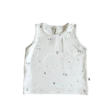 Baby Pocket Tank - Triangles Babysprouts