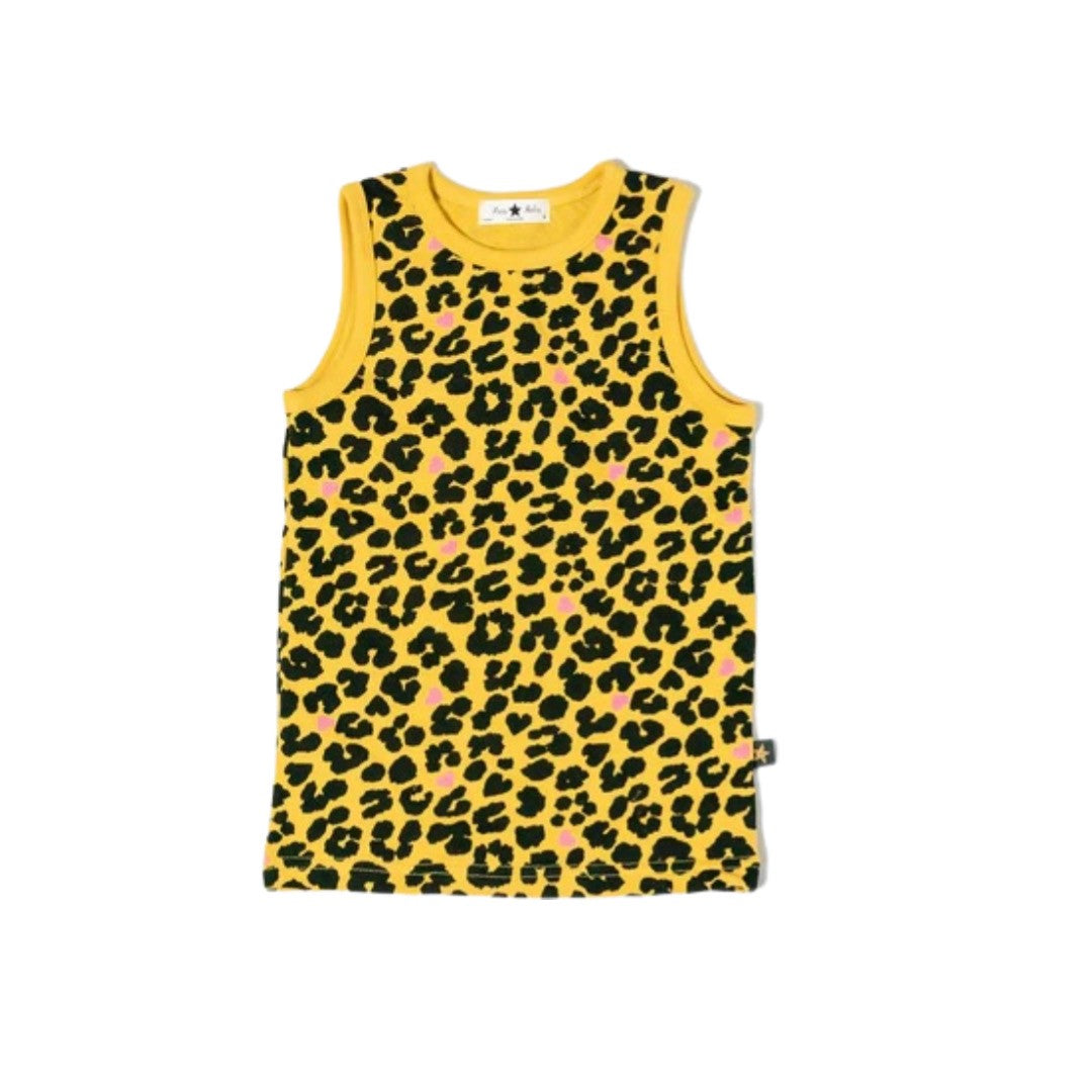 Leopard Tanktop - Yellow