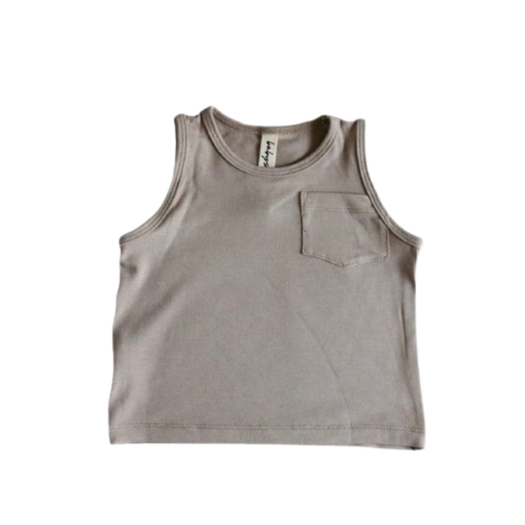Baby Pocket Tank - Fawn Babysprouts