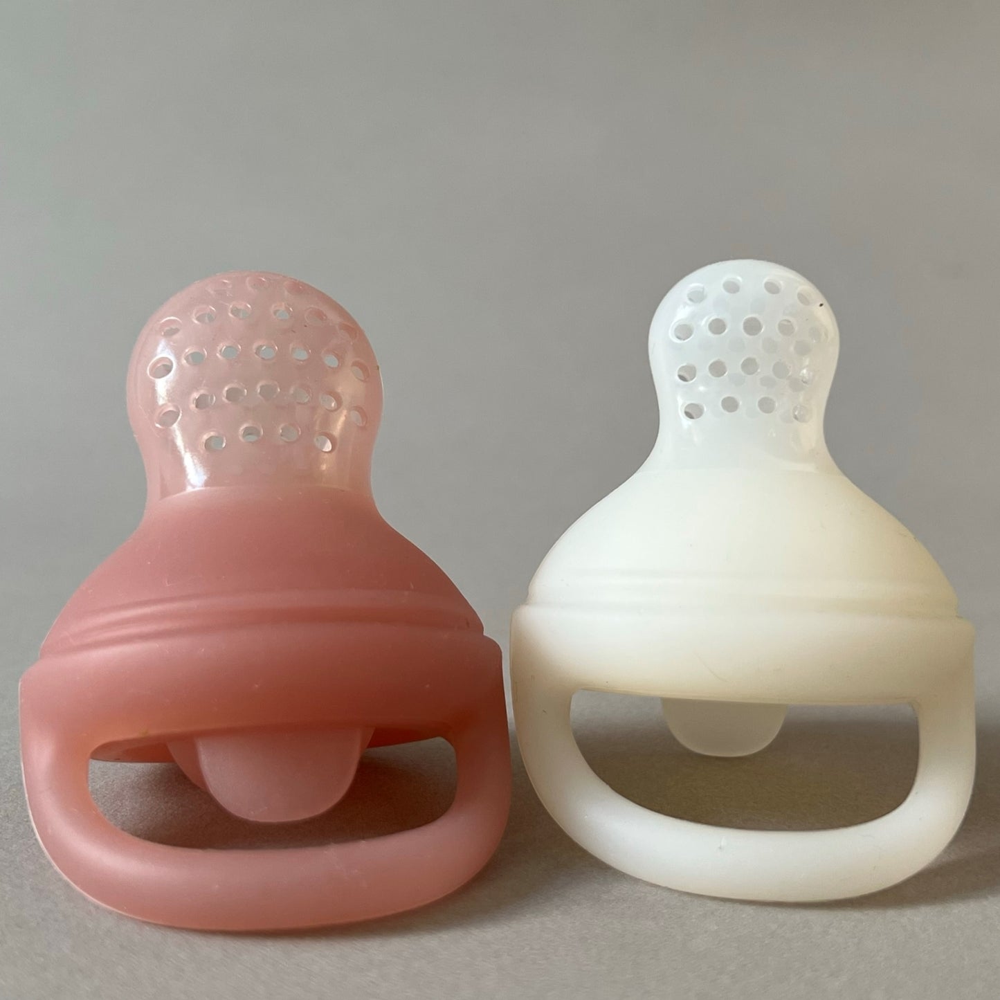 Feeder Pacifier Set - Snow & Blush