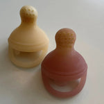 Baby Feeder Pacifier Set - Snow & Blush Ali & Oli