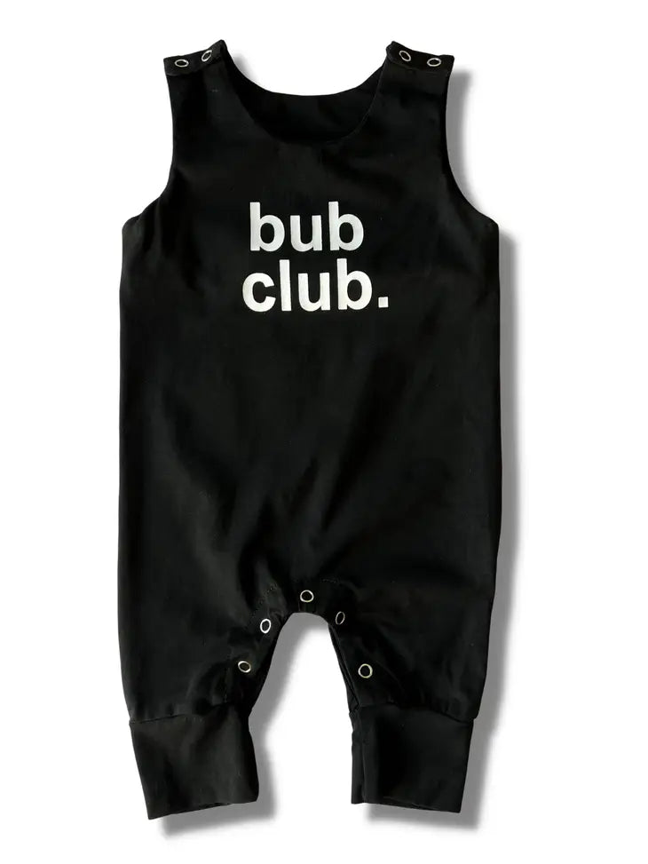 Bub Club Romper - Black