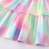 Toddler Tie Dye Twirl Dress littleoneusa