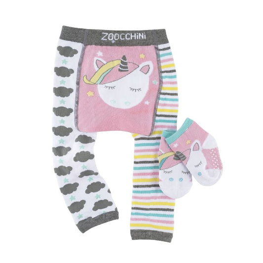 Crawler Legging/Sock Set Allie the Alicorn