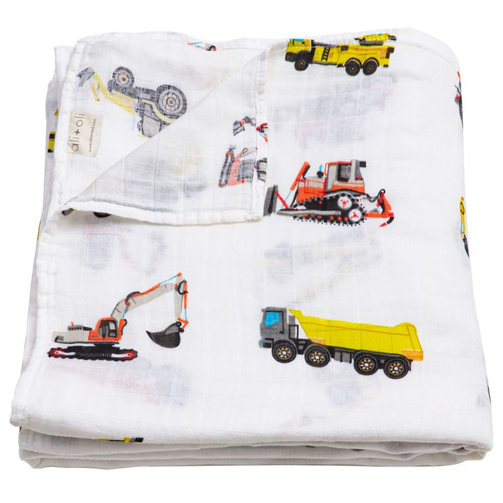 Muslin Swaddle Blanket Organic Cotton (Transport)