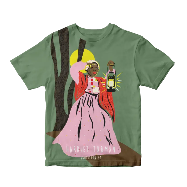 Toddler Harriet Tubman Short Sleeve Trailblazer Tee Piccolina Kids