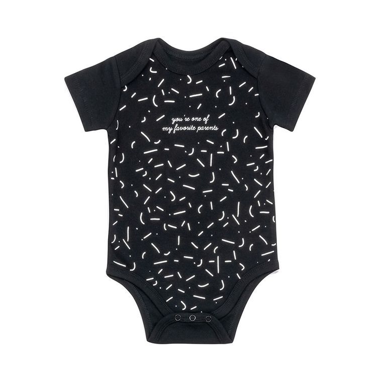 Baby Favorite Parents Onesie About Face Designs