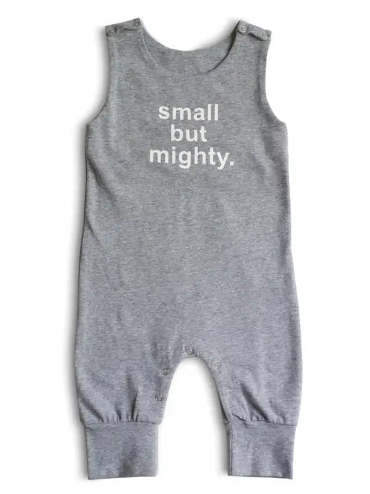 Baby Small But Mighty Romper DENVER JAMES