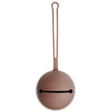 Silicone Pacifier Holder Case (Mauve) Mushie