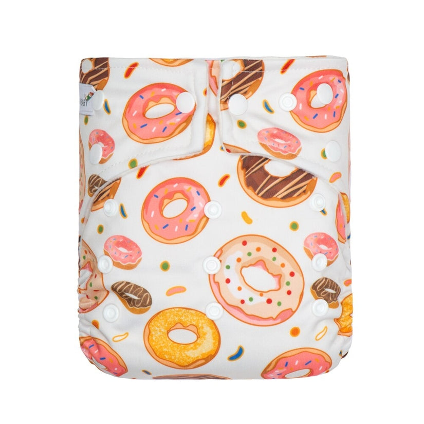 Heavy Wetter Cloth Diaper Shell - Donut Kawaii