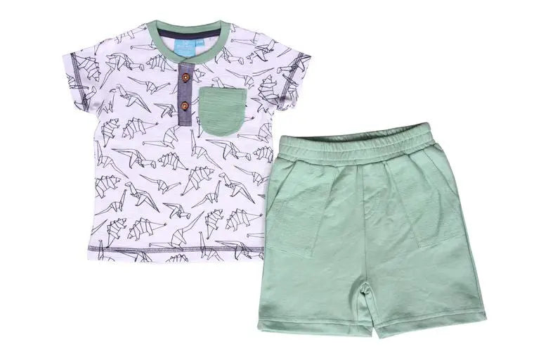 Baby Jeffrey 2 Piece Bear Camp