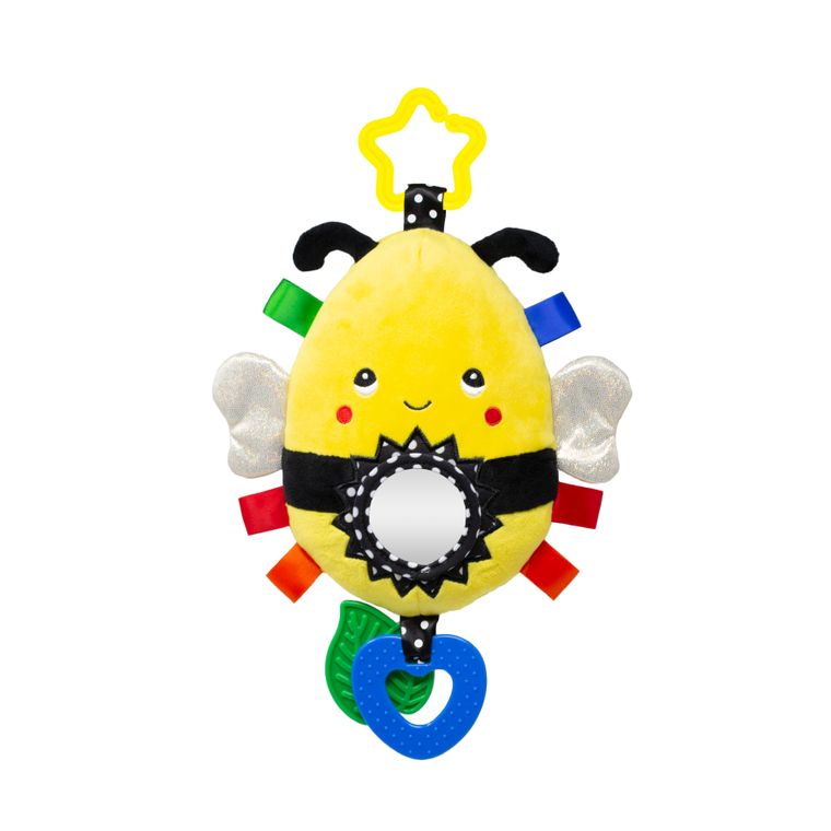 Squish 'N Play Bee Activity Toy- Multi-Sensory Learning Baby Toy