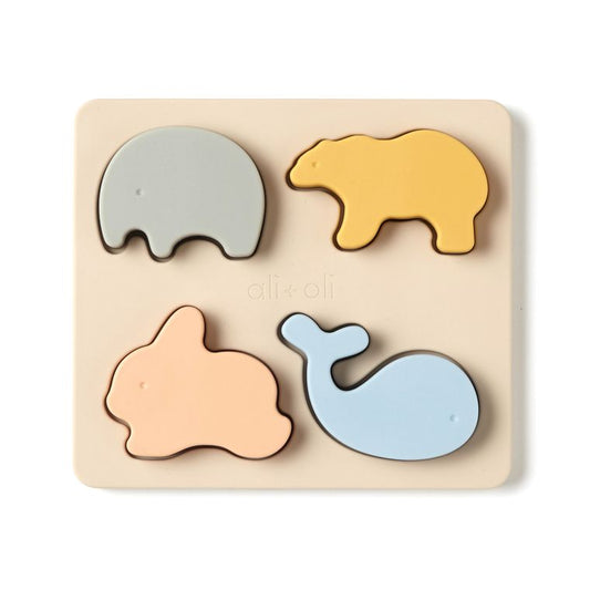 Soft Silicone Mini-Animal Puzzle