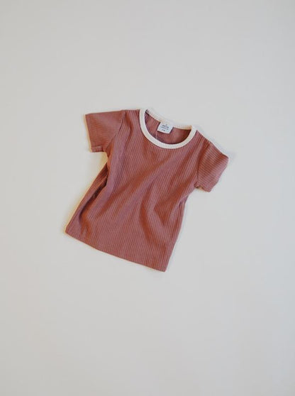 Retro Tee - Terracotta