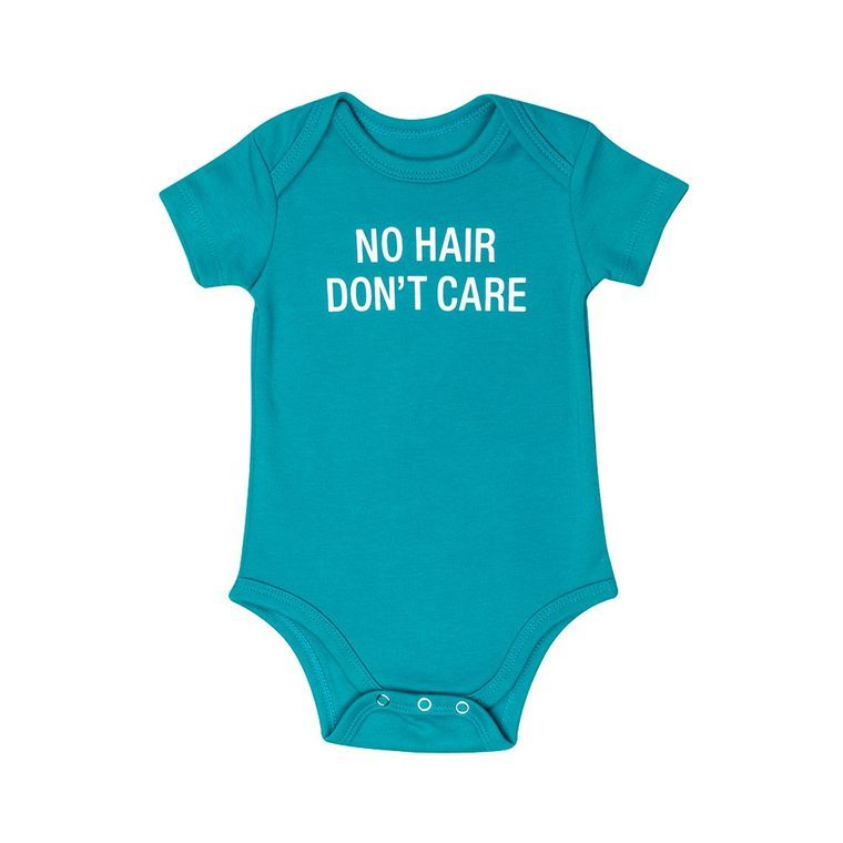 Baby No Hair Onesie About Face Designs