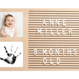 Babyprints Letterboard Frame Pearhead Inc