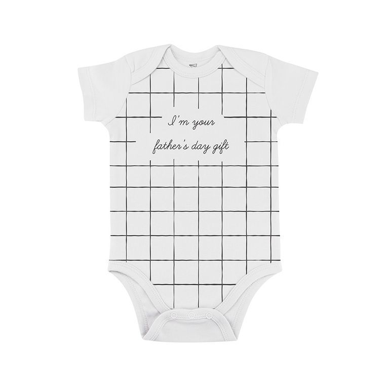 Baby Father's Day Onesie About Face Designs