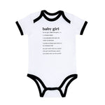 Baby Girl Onesie About Face Designs