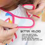 Mess-Proof Apron Bib - Polka Dot Tiny Twinkle