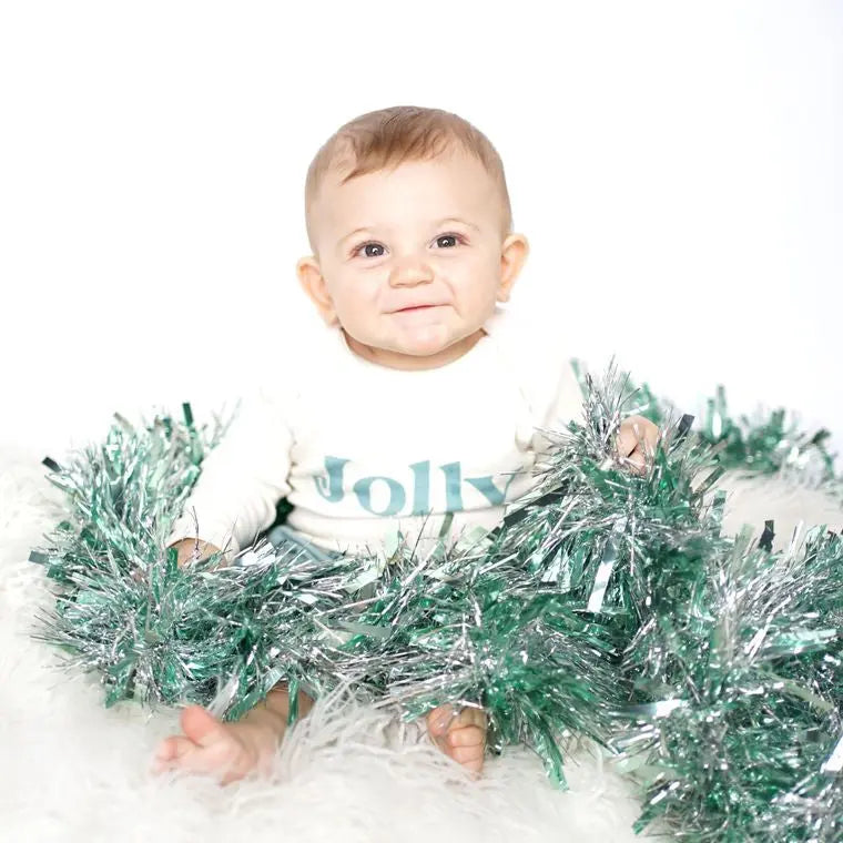 HOLIDAY JOLLY ONESIE Saved By Grace