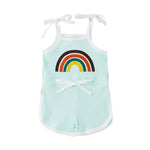 Baby Rainbow Romper - Blue For Boys & Girls