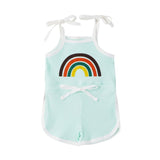 Baby Rainbow Romper - Blue For Boys & Girls