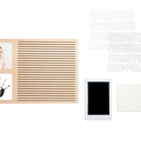 Babyprints Letterboard Frame Pearhead Inc