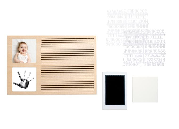 Babyprints Letterboard Frame Pearhead Inc