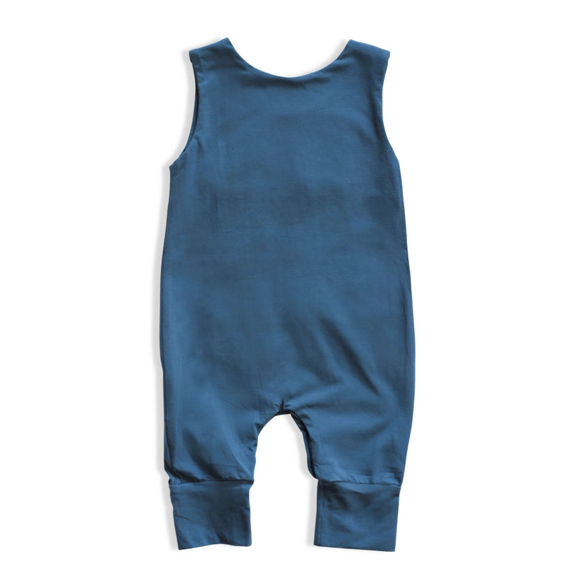 Baby Bub Club Romper - Blue DENVER JAMES