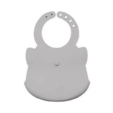 Silicone Roll-up Bib - Grey Fox Tiny Twinkle