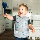 Mess-Proof Apron Bib - Dinosaur Tiny Twinkle