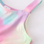 Toddler Tie Dye Twirl Dress littleoneusa