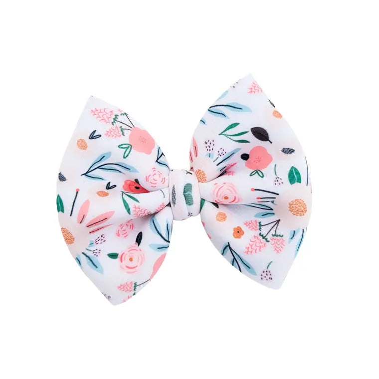 Mia Hair Bow - Juliana Floral Caylee & Co