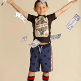 Toddler Cash is King Black Tee Kid Dangerous