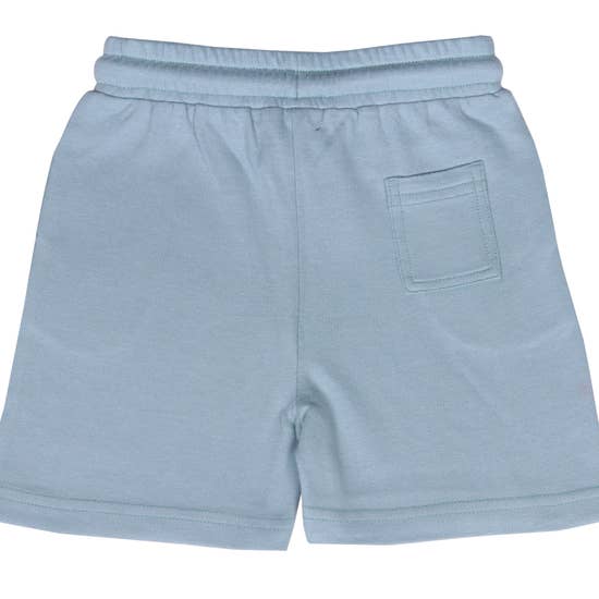 Knit Jogger Short - Blue