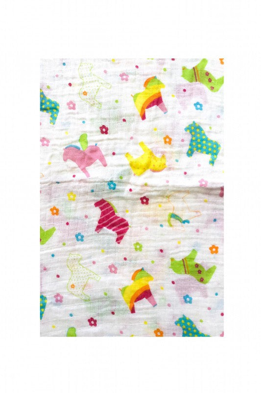 Giggles Swaddle Blanket - Unicorn