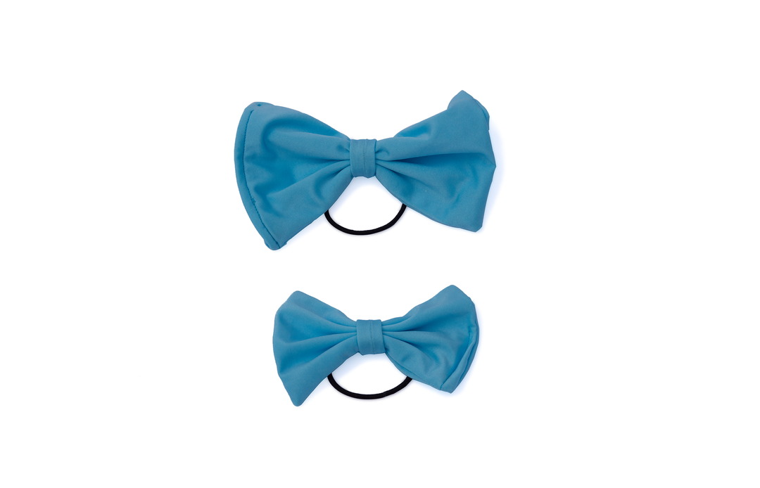 Blueberry Bow by Karrma Doll Bows