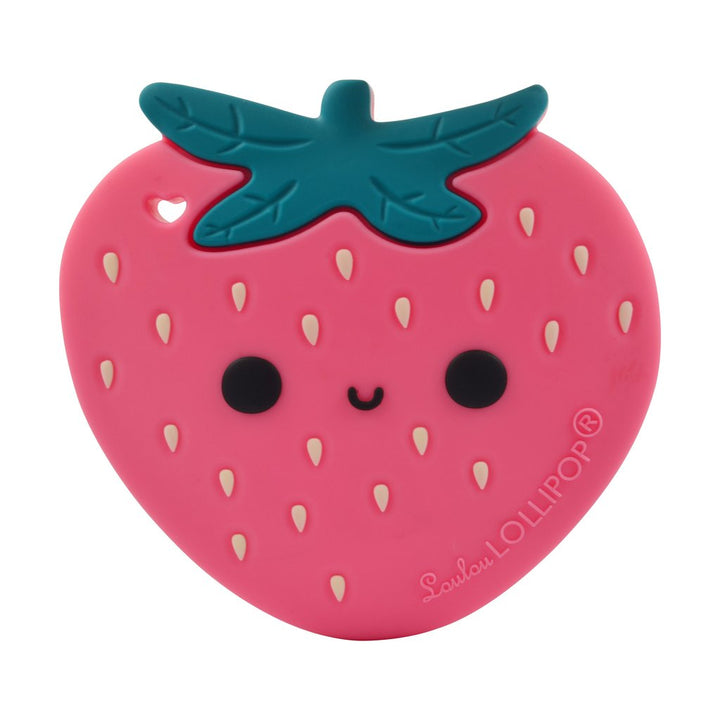 Silicone Teether - Strawberry