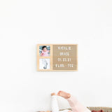 Babyprints Letterboard Frame Pearhead Inc