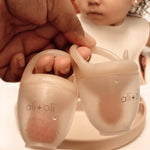 Baby Feeder Pacifier Set - Snow & Blush Ali & Oli
